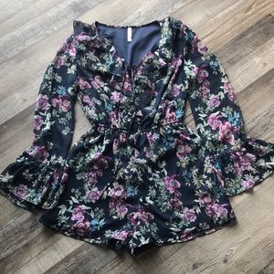 Floral romper